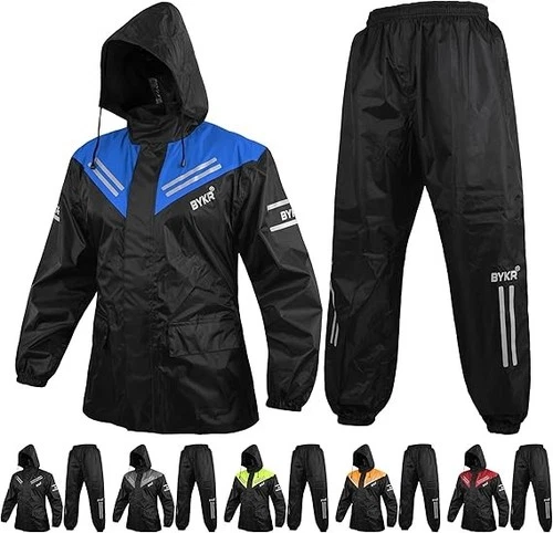 Trajes de lluvia para motocicletas al aire libre impermeables para hombres y mu - product listing photo