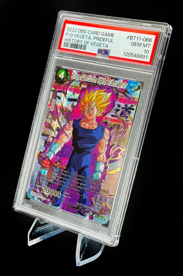 Prince of Destruction Vegeta, Prideful Warrior - BT11-066 - PSA 10 Foto 3 de 4