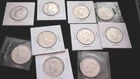 10 1965 - 1969 Kennedy Half Dollar(S) - Circulated - 40% Silver