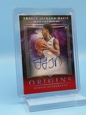Panini 2023-24 Origins Rookie Autographs Red 45/99 Trayce Jackson-Davis Warriors