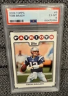 Tom Brady 2008 Topps #3 PSA 6 Patriots NFL GOAT Future HOF