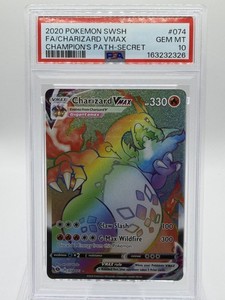 Rainbow Charizard Vmax Psa 10 | eBay