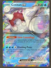 Pokémon Cetitan ex 065/182 DRI Destined Rivals NM