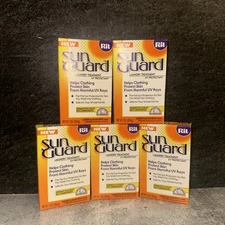 5 Boxes Rit Sun Guard UPF 30 Laundry Aid - UV Protection  - 1 oz each