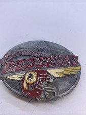 Vintage NFL Washington Redskins Metal Belt Buckle Limited Release 6266