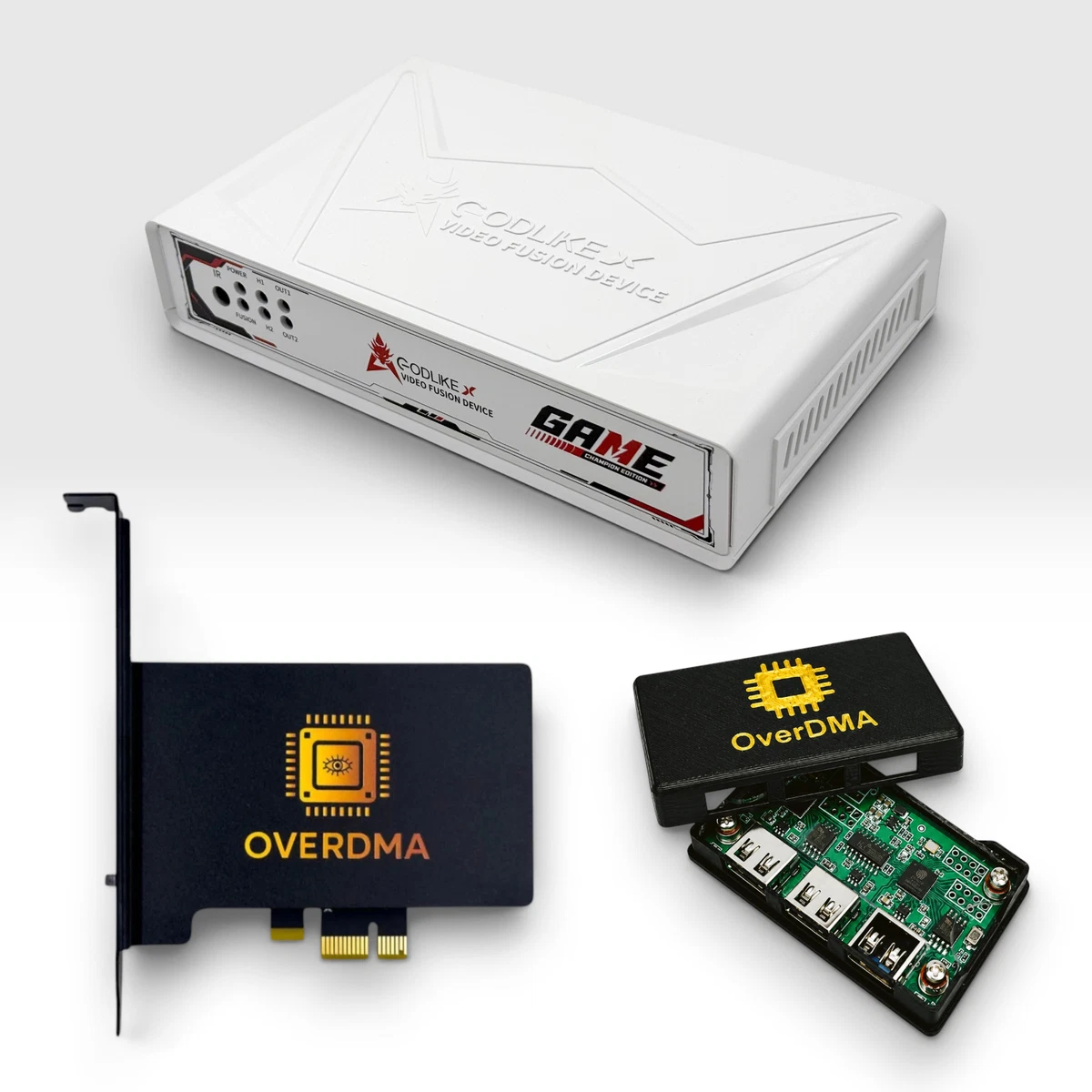 OverDMA Starter Bundle — DMA Card 75T + GODLIKE 10th Gen HDMI