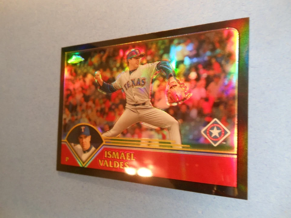 2003 Topps Chrome 黑色折射器 #156 Ismael Valdes/199 - — 第 2/4 张图片