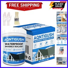 10.5OZ300g Transparent Waterproof Sealant Coating Invisible Waterproof Agent,...
