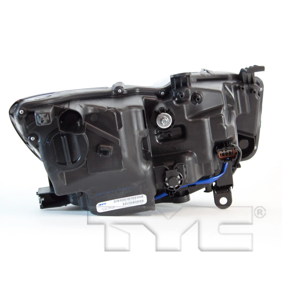 Faro delantero para 14-17 Infiniti Q50 (sin AFS) conductor izquierdo CAPA Foto 2 de 4