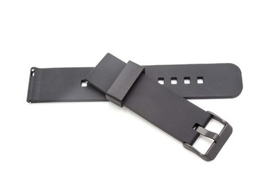 Armband für Pebble I Watch Time Time Steel 2 Watch Silikon schwarz