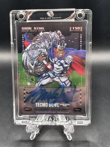 Bruce Smith “Sack King” Auto - 2026 Bo Jackson Tecmo Bowl Battle Arena Bills