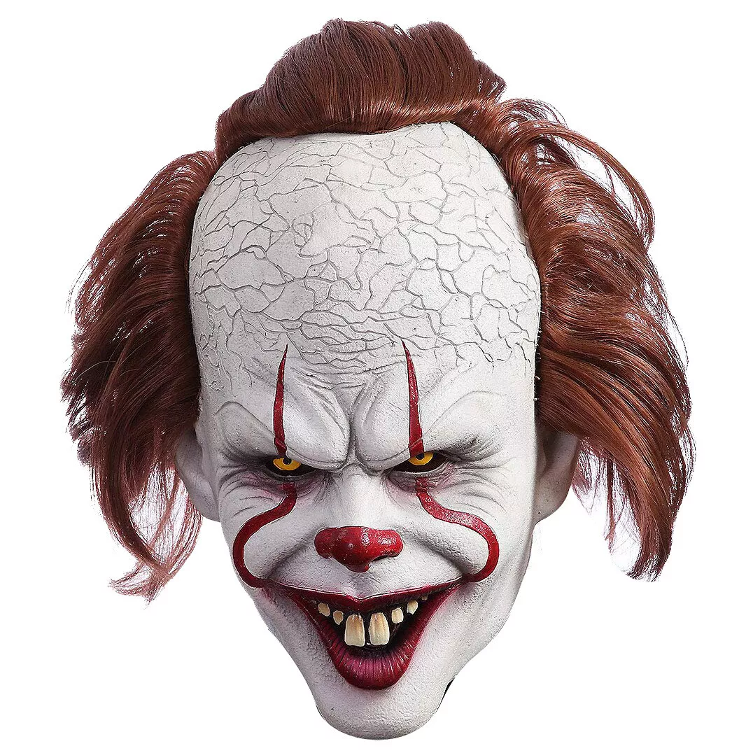 Pennywise IT Mask Eyes Horror Cosplay Halloween Scary Costume | eBay