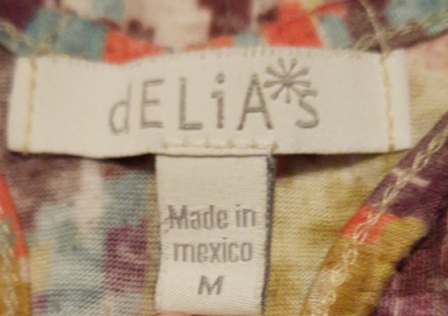 Delia's Colorful Tank Top Size Medium - Picture 4 of 5