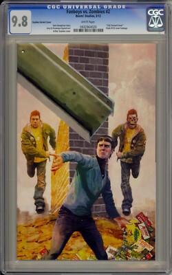 FANBOYS VS ZOMBIES #2   CGC 9.8 NM/M   ARTHUR SUYDAM VARIANT   1 FOR 50