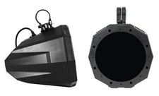 Pair 8" Top Crossbar Roll Cage Tower Speaker Pods Enclosures for Yamaha Rhino