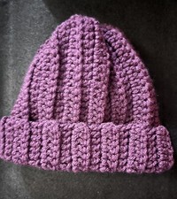 Handmade New Teen/Adult Crochet Knit Beanie Hat