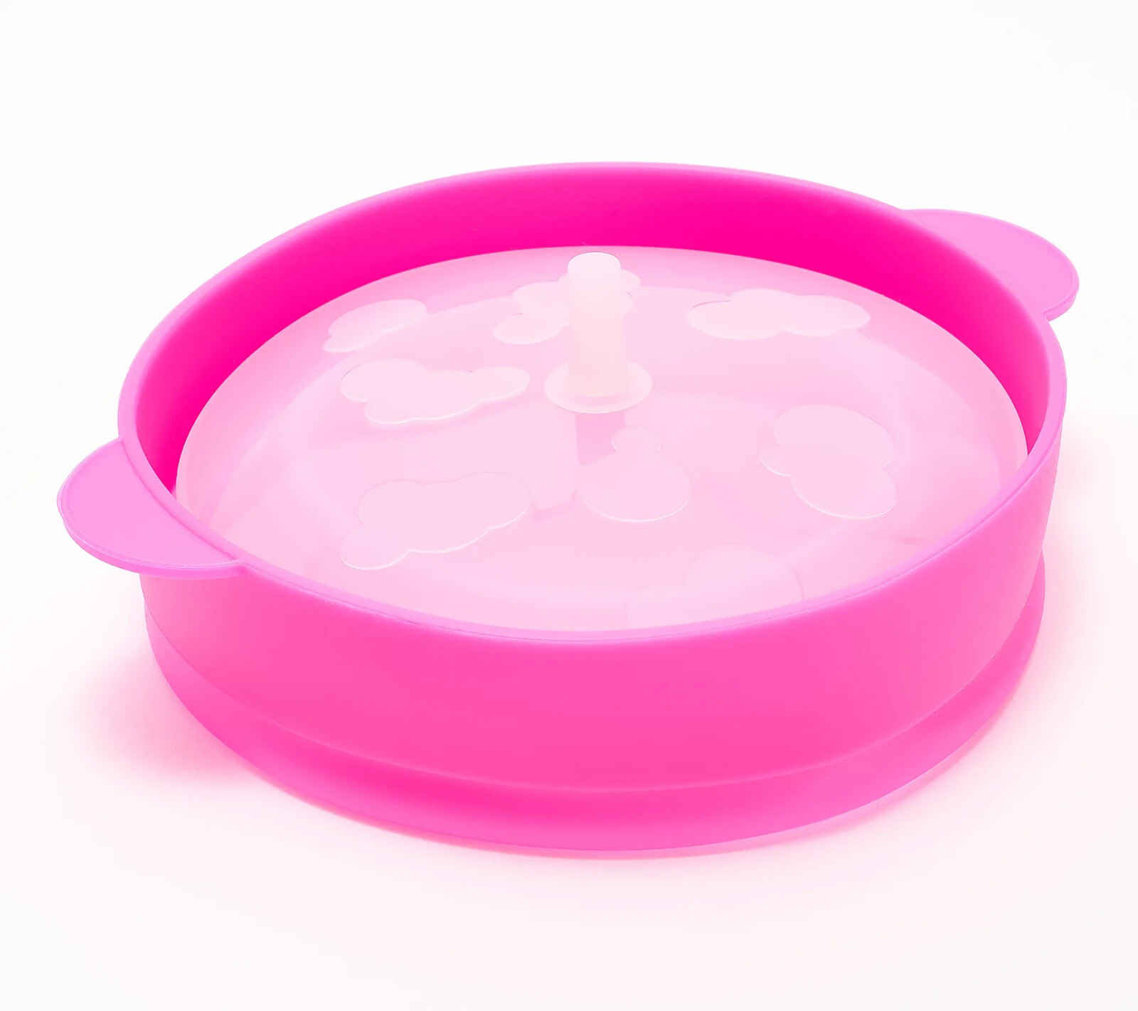 Set of 3 Single Serve Silicone Microwave Popcorn Makers Bright Color w/Gift Bags