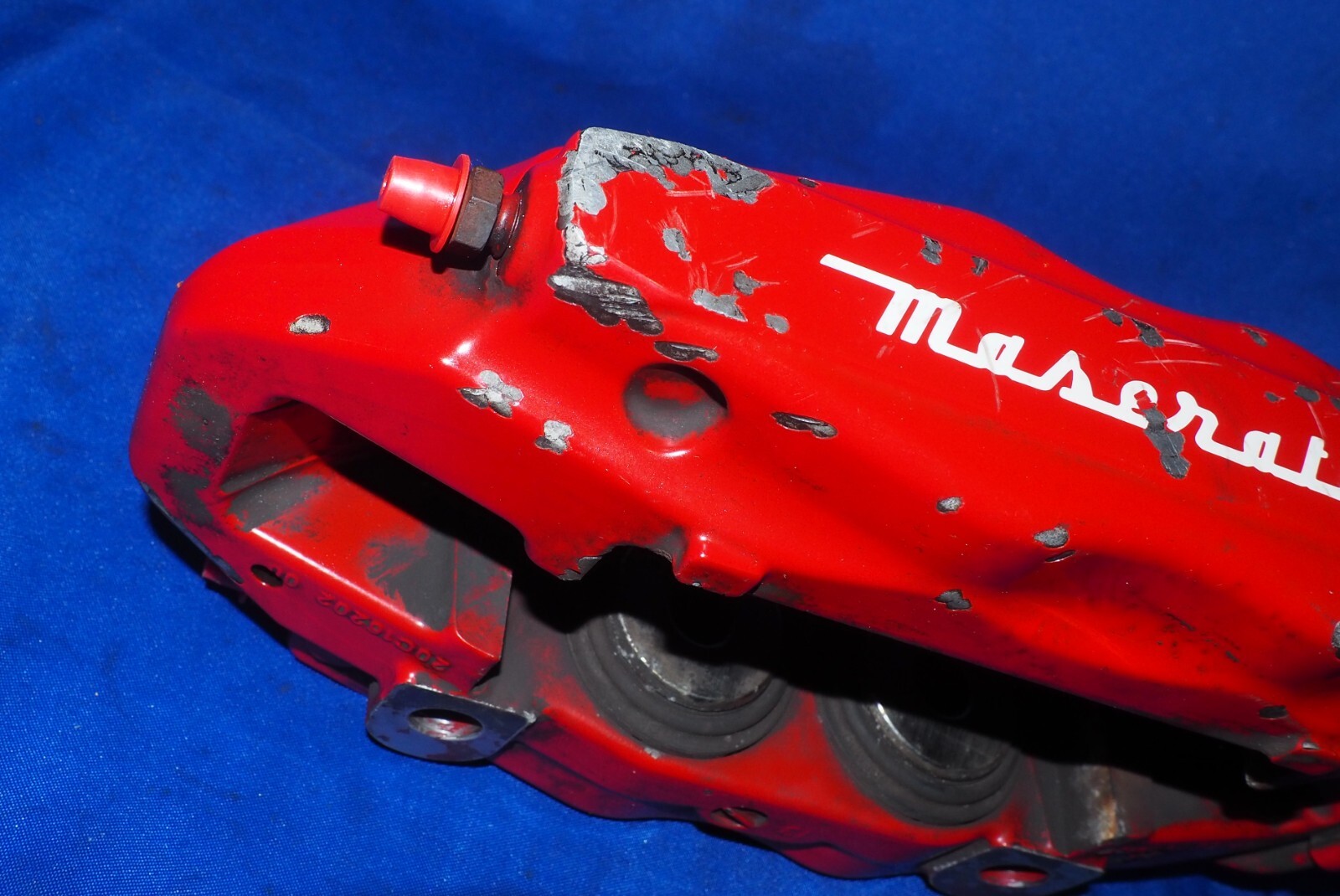 2014-2020 Maserati Ghibli Right Front Brembo Brake Caliper OE Red 4 Pot 38K Mi