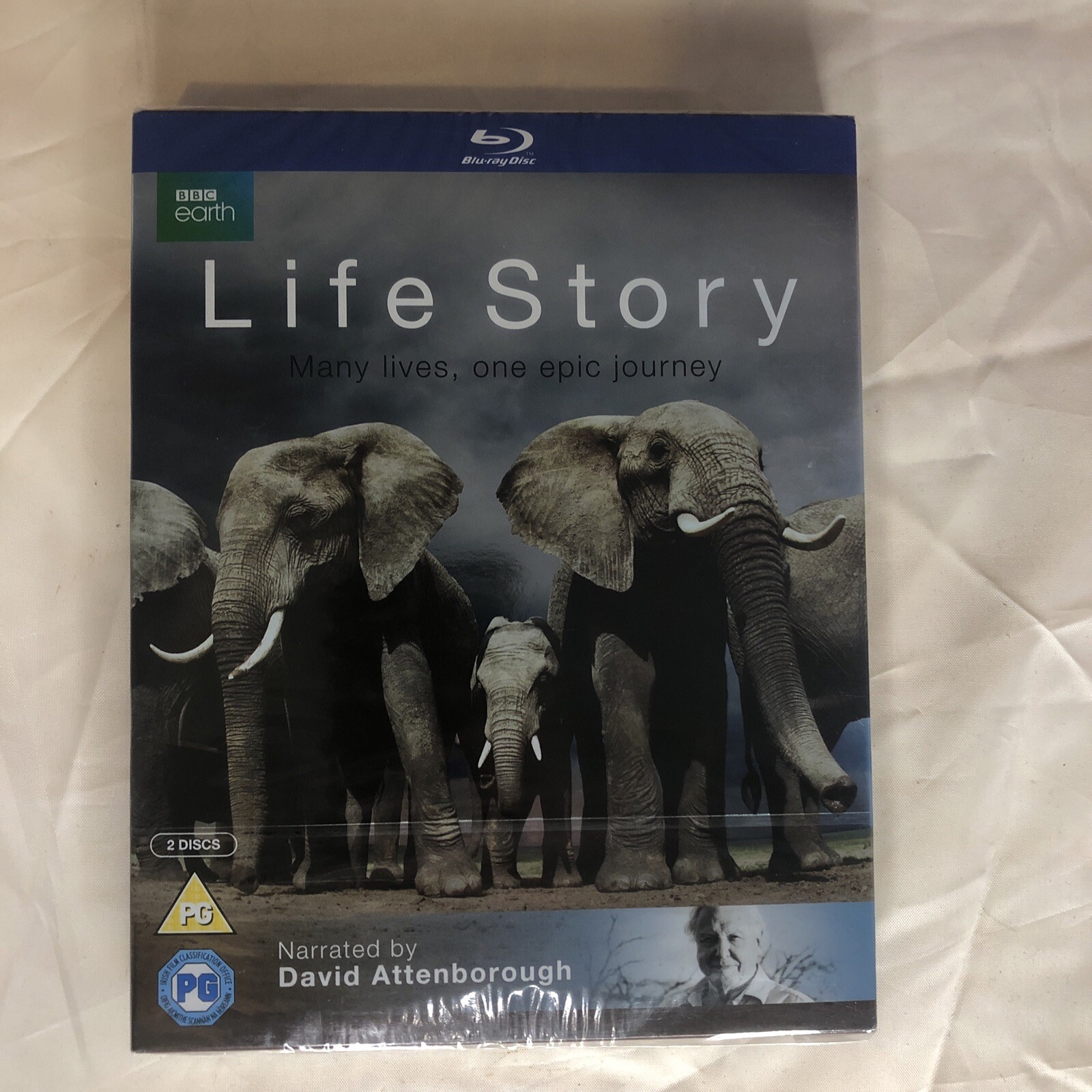 David Attenborough Life Story Blu Ray In Cardboard Slip BBC Earth 2012
