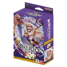 ONE PIECE TCG: GEAR5 STARTER DECK EX 21 (ST-21) FACTORY SEALED ENGLISH
