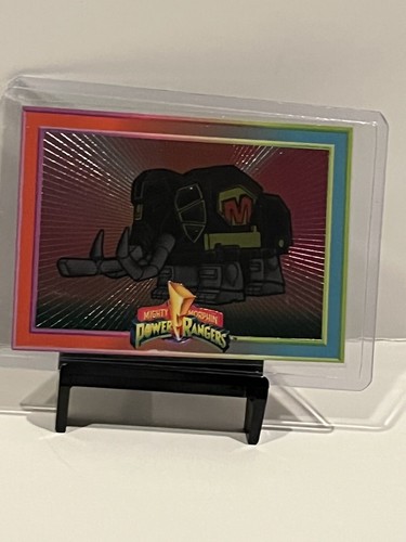 1994 Collect A Card Mighty Morphin Power Ranger Series 1 FOIL CARD #64 Mastodon