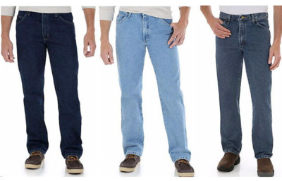 Men's Wrangler Authentics  Regular Fit Jean Classic 5-Pocket 100% Cotton