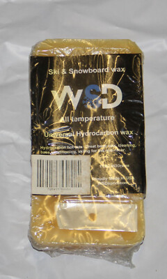 1 lb ski Wax  snowboard all temp universal with bonus ski wax scraper combo