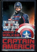  THE FALCON AND THE WINTER SOLDIER JOHN WALKER MARVEL MAGNET 2.5” X 3.5” NEW