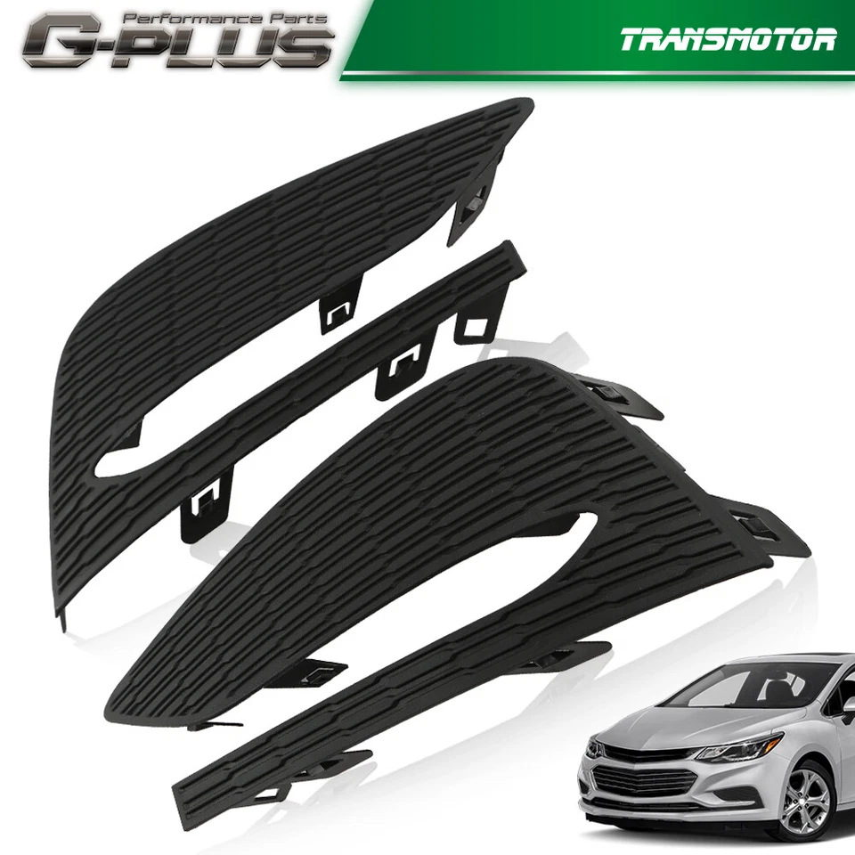 Tapa de luz antiniebla delantera izquierda derecha apta para Chevrolet Cruze 2016 2017 2018 Foto 2 de 4