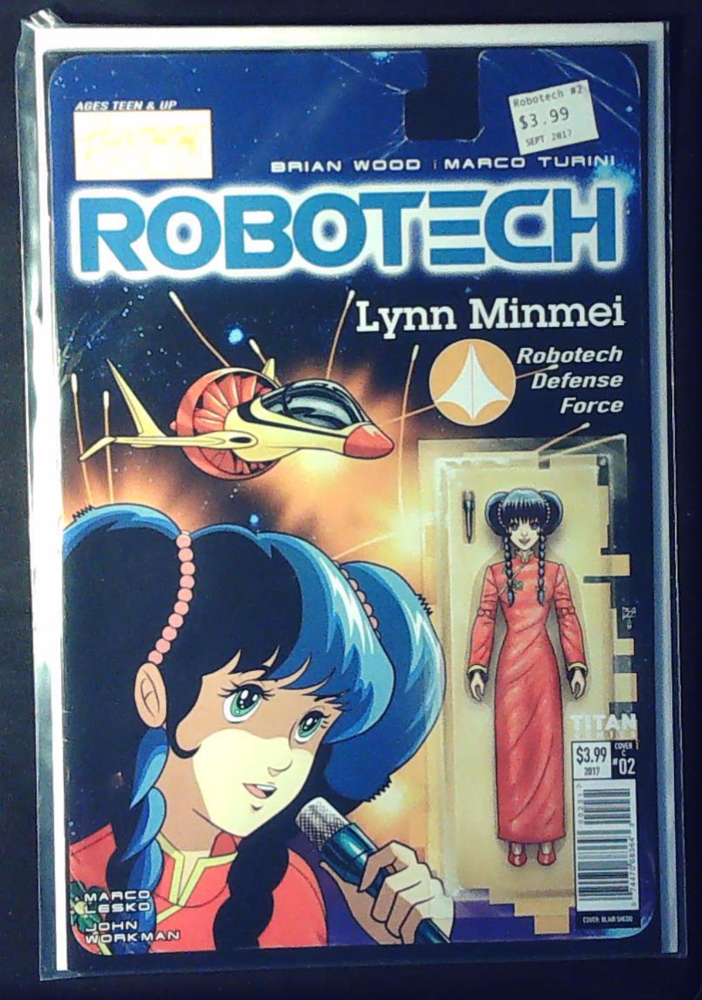 ROBOTECH (2017) #2 Action Figure VARIANT Cover - New Bagged