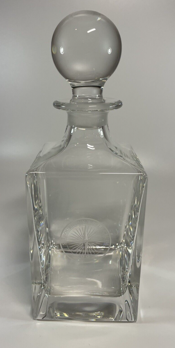 Tiffany Classic Square 26 oz Decanter With Stopper 10