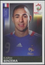 2008 Panini Uefa Euro Stickers Karim Benzema 354