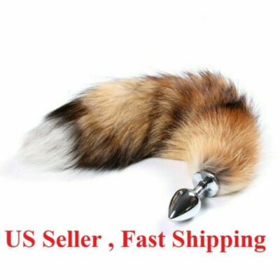 Small Fox Tail Butt Plug Anal Plug Cosplay Game Fantasy Furry Sex Toy Lady  Women | eBay