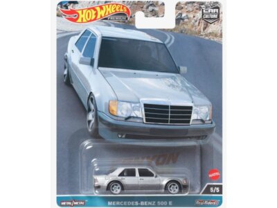 MB Mercedes Benz 500 E  - silver - HOT WHEELS 1:64