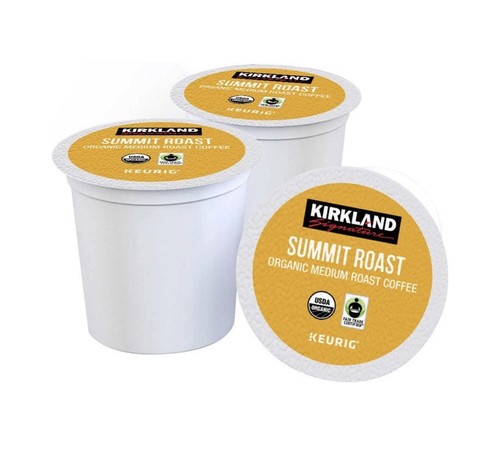 Kirkland Signature Organic Medium Roast Coffee K Cup Pods Summit Roast 120 Ct. - Picture 7 of 9