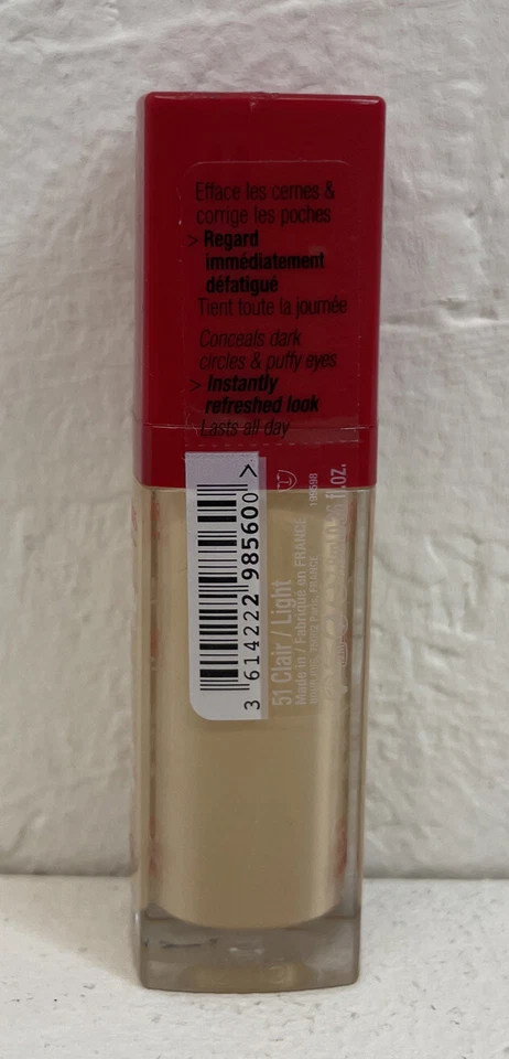 Bourjois Healthy Mix Anti-Fatigue Concealer, 51 Clair Light  Radiant & Refresher - Image 2 of 4