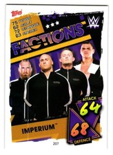 2021 Topps WWE Slam Attax Factions Imperium #207