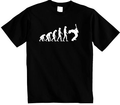 Gitarrist T-Shirt Evolution of Guitar Premium T Shirt Evolve of man Dad Rockstar