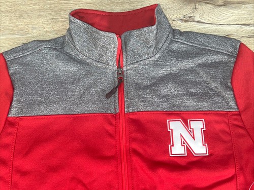 Nebraska CornHuskers Zippered Jacket Men’s Size Medium Colosseum New With Tags - Picture 5 of 17