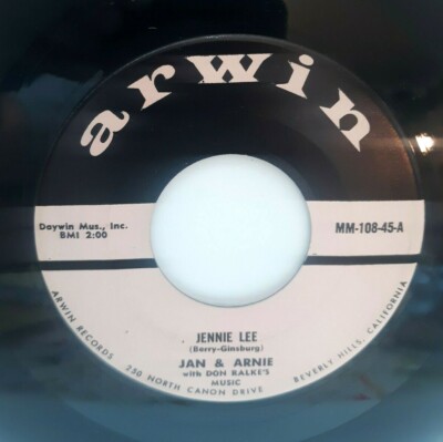 ROCKABILLY 45 RPM, JAN & ARNIE, JENNIE LEE / GOTTA GETTA DATE