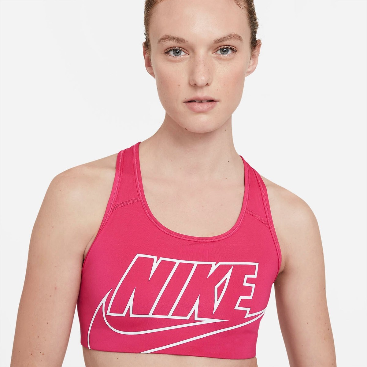 nike swoosh futura bra