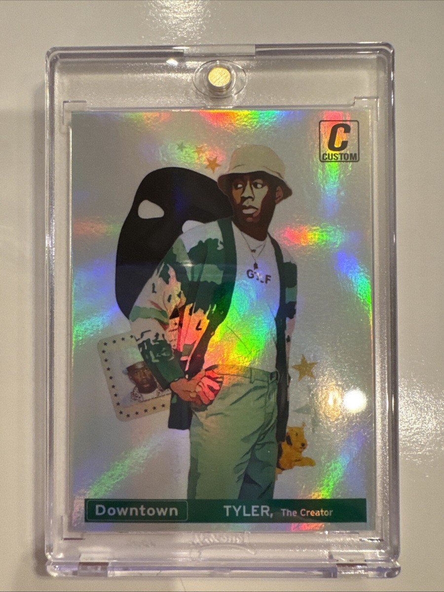 Tyler, The Creator 2024 Downtown Custom Trading Card #1 + Case High Quality Tyler, The Creator 2024 Downtown Custom Trading Card #1 + Case High Quality