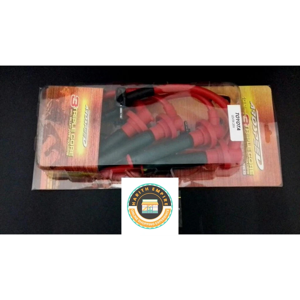 Cable enchufe AROSPEED TRIPLE NÚCLEO 10,2 mm Toyota Corolla Levin 4AGE 20V Foto 4 de 4