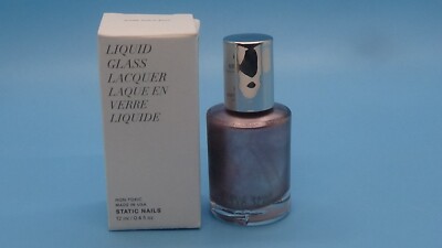 Static Nails Liquid Glass Nail Lacquer 0.4 oz , CHOOSE COLOR