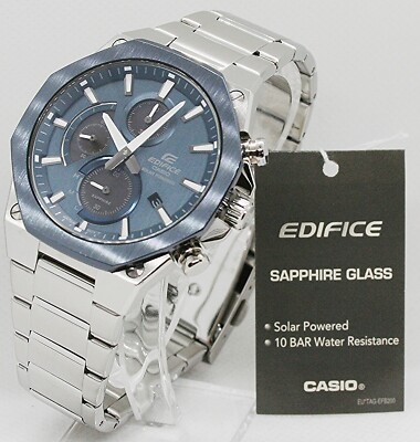   Casio Edifice EFS-S570DB-2AUEF Solar Chronograph Edelstahl  