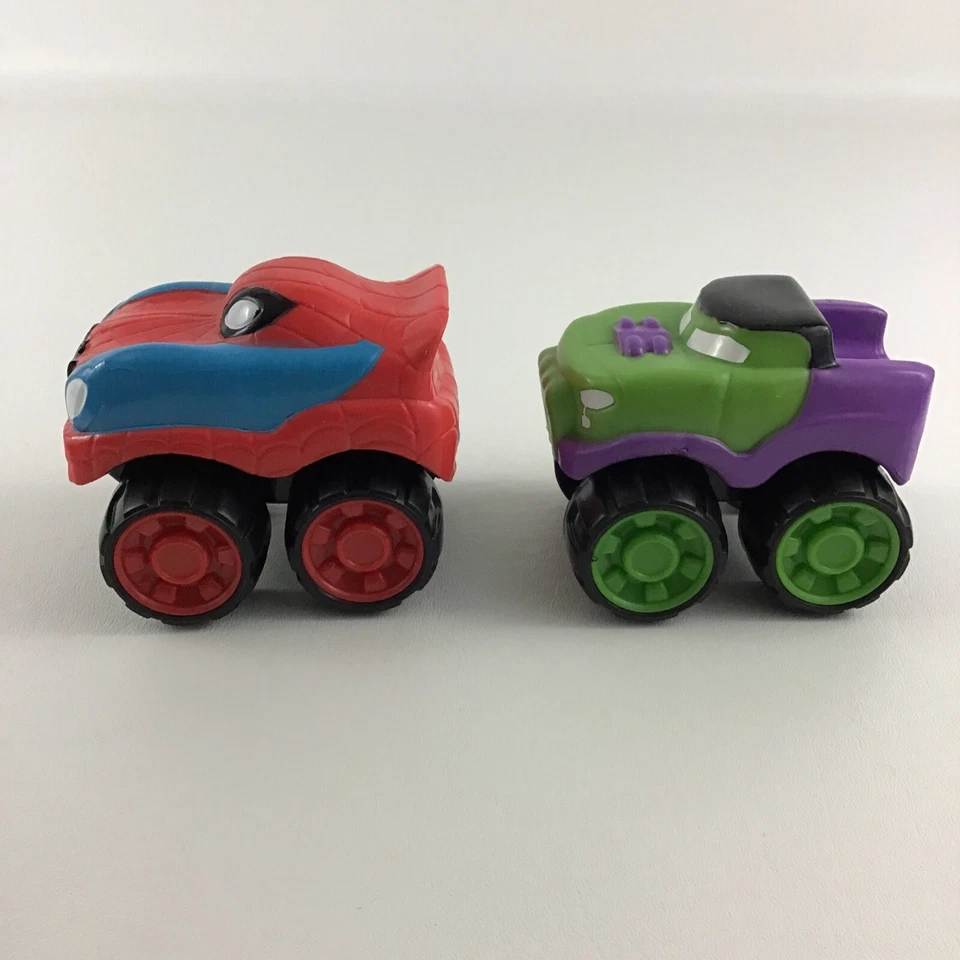 Гоночные автомобили Marvel Mini Speed Squad Vehicles Spider-Man Hero Drive Hulk Funrise 2019 - Изображение 3 из 4