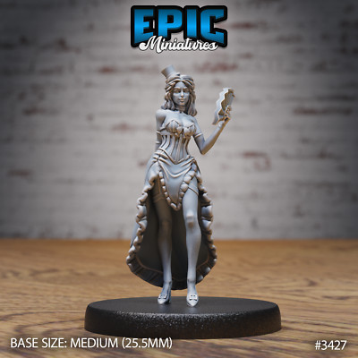 Saloon Dancer B by Epic Miniatures Monster RPG D&D Pathfinder 3D Print