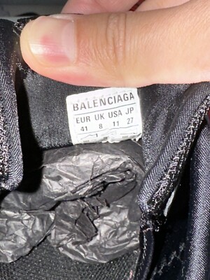 Size 8 - Balenciaga Tyrex Low Black Red | eBay