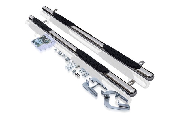 SeitenbüGel Mit Trittpads FüR Citroen Berlingo 2008-2016 Edelstahlrohr-image