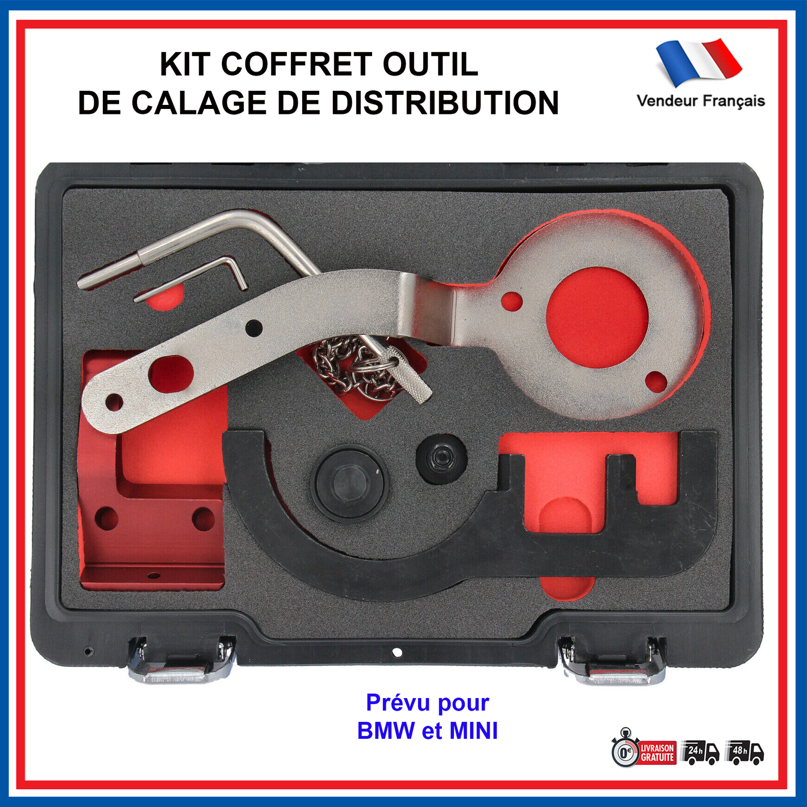 Kit outils calage distribution BMW X1 X3 X5 Mini 1.5 2.0 moteur diesel à chaîne